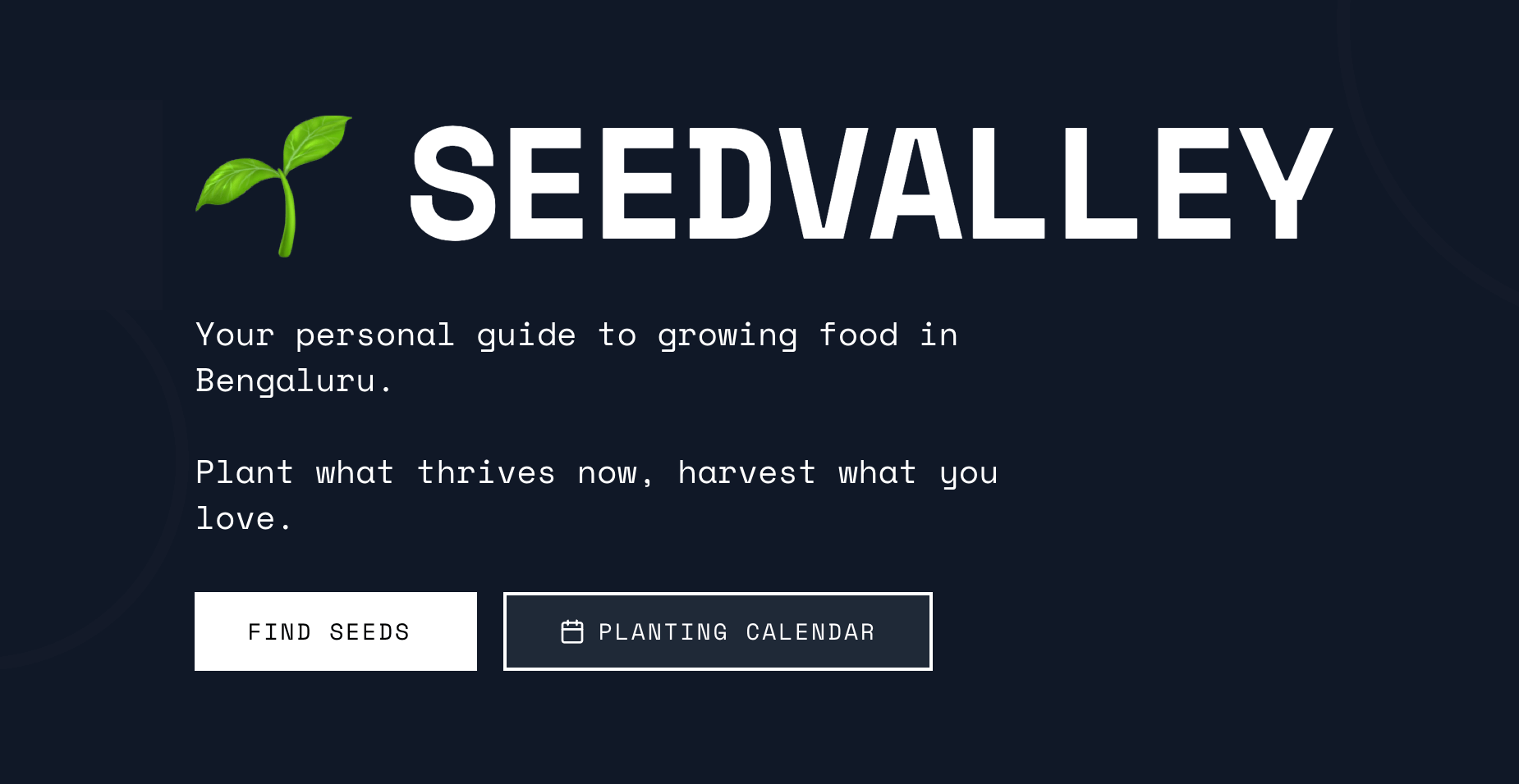 Seed Valley cover